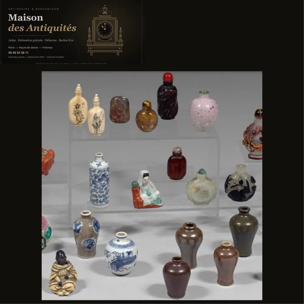 Exposition de vases anciens, art d'Asie — Art d'Asie