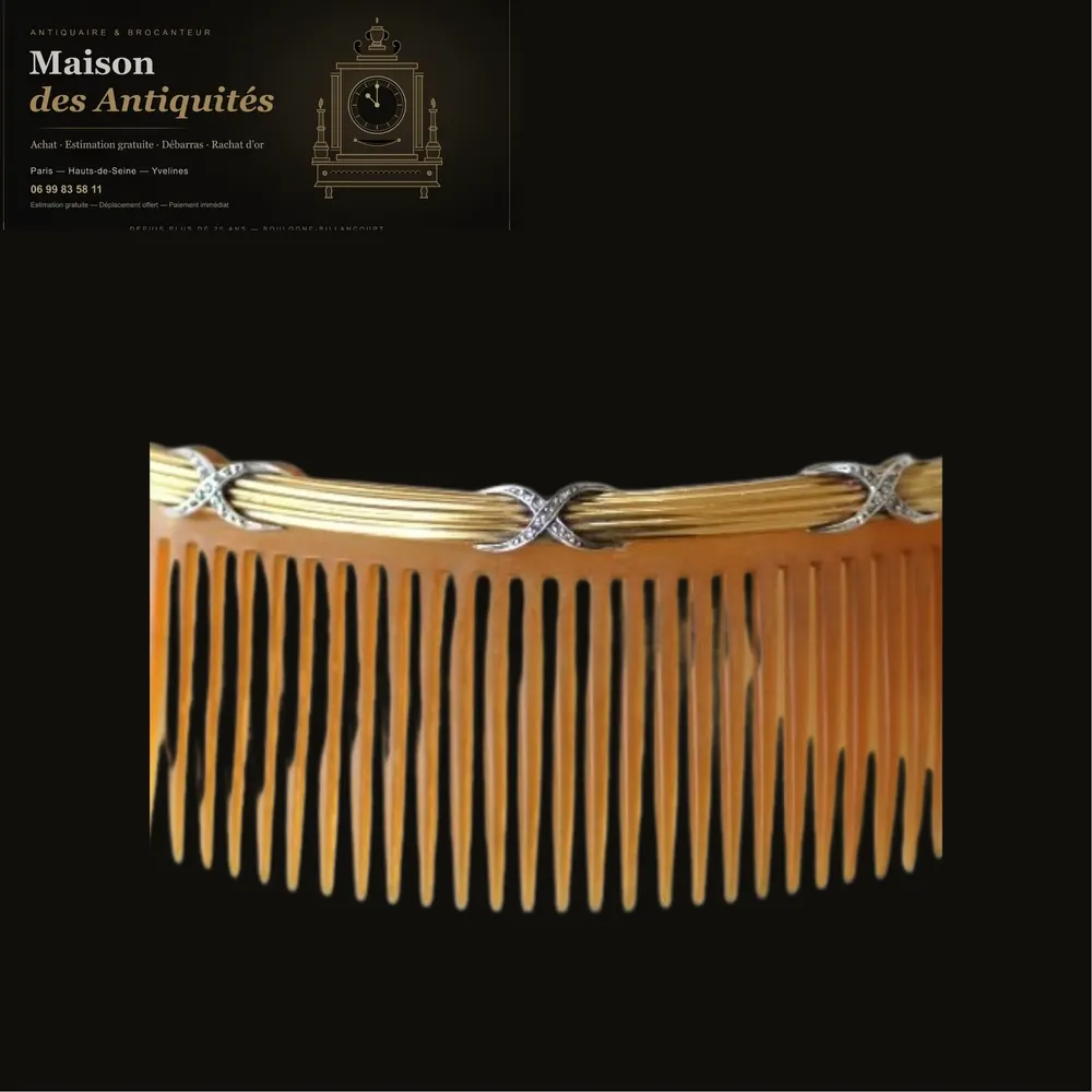 peigne ancien — Bijoux anciens & or