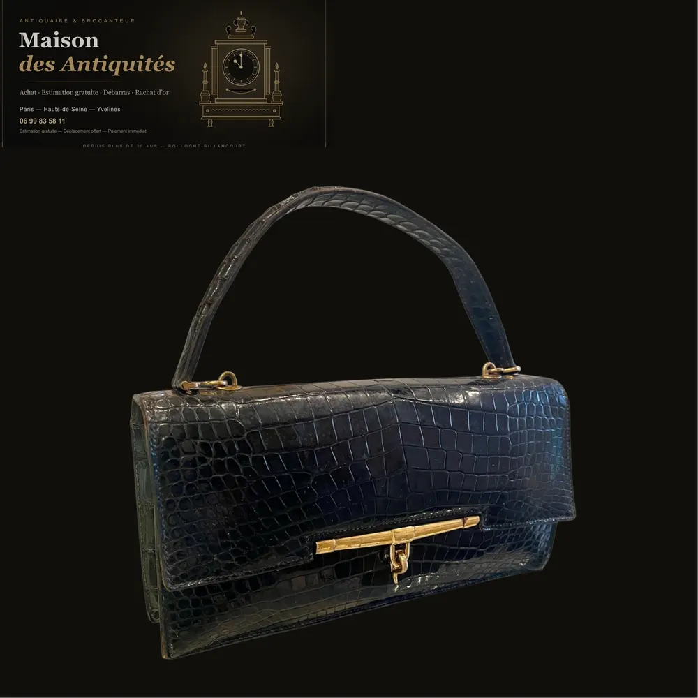 HERMÈS - Sac Palonnier Vintage — Sacs vintage de luxe