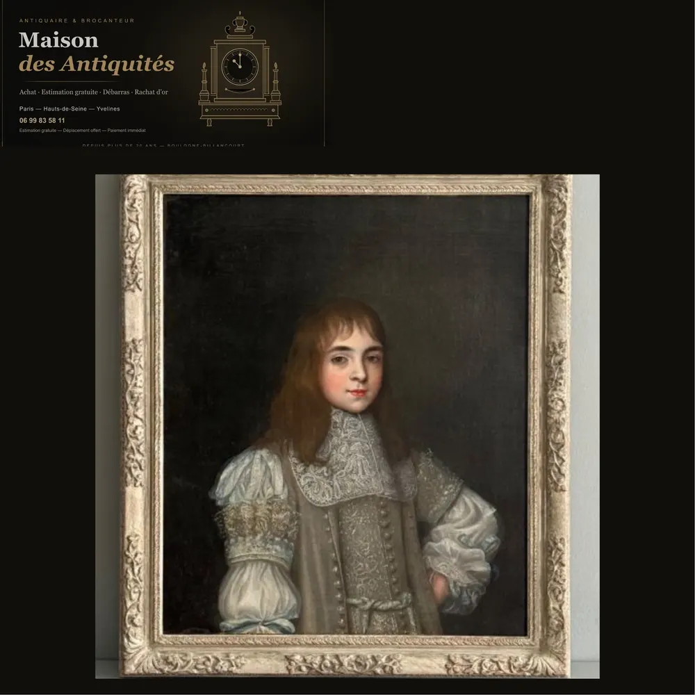 JOHN MICHAEL WRIGHT (1617-1694) – PORTRAIT D'UN JEUNE GENTILHOMME EN COSTUME ÉLABORÉ. — Tableaux & œuvres d'art