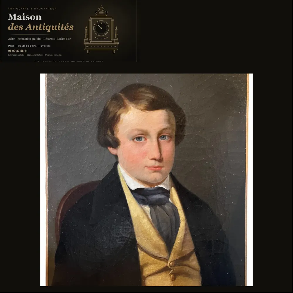 Portrait d’un Jeune Garçon — Tableaux & œuvres d'art