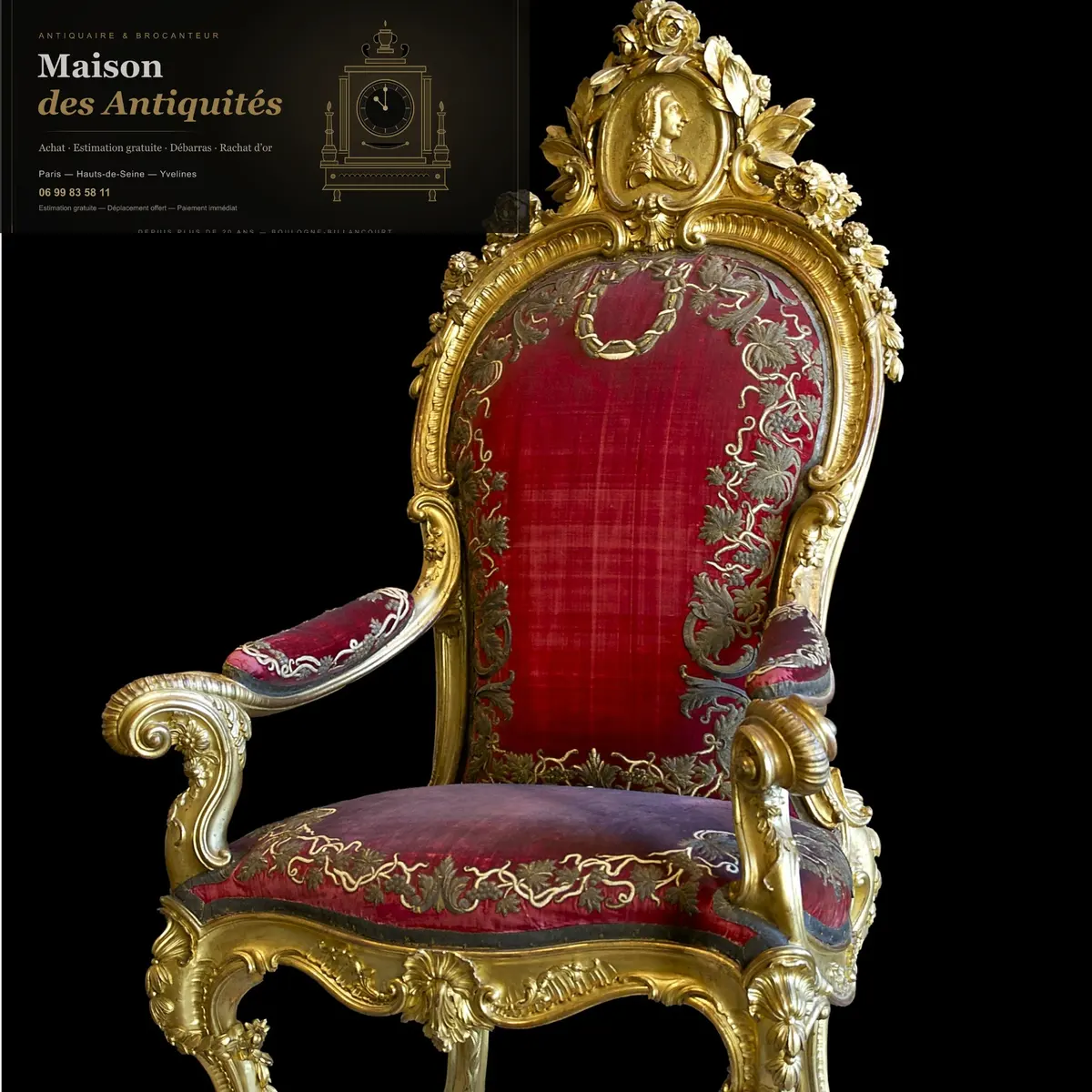 Achat de mobilier ancien à Châtillon — Maison des Antiquités