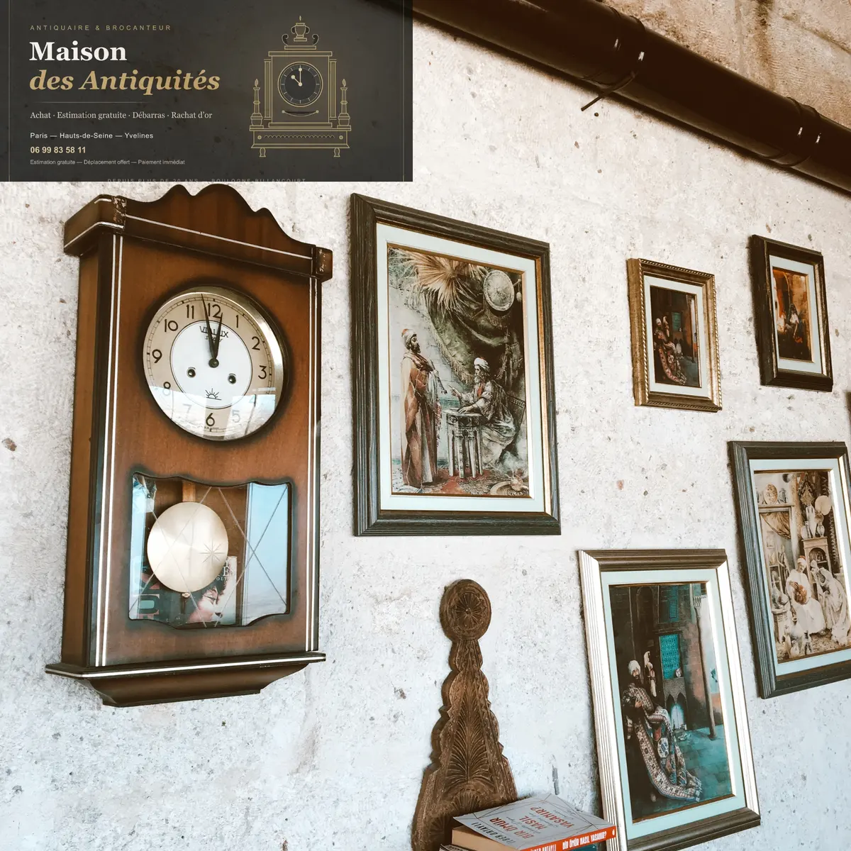 Achat de tableaux à Montrouge — Maison des Antiquités