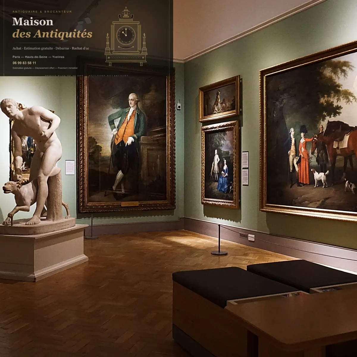 Achat de tableaux à Le Plessis-Robinson — Maison des Antiquités