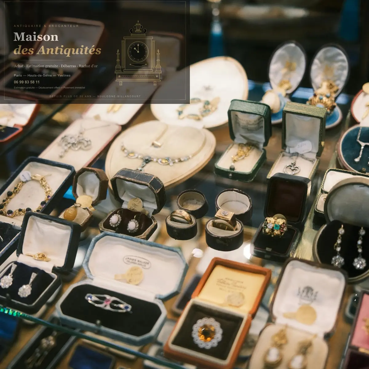 Estimation gratuite d'antiquités à Sceaux — Maison des Antiquités