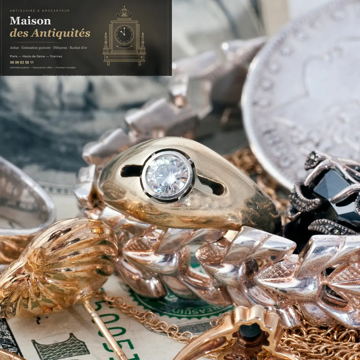 Rachat d'or à Malakoff — Maison des Antiquités