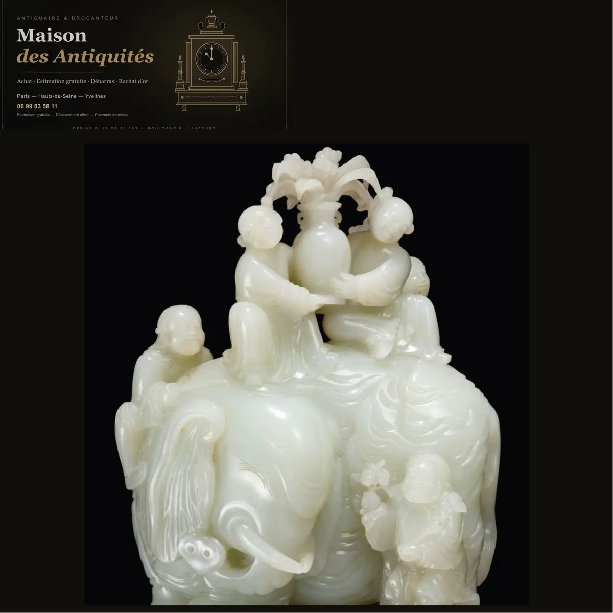 Mise en vente aux enchères à Le Vésinet — Maison des Antiquités