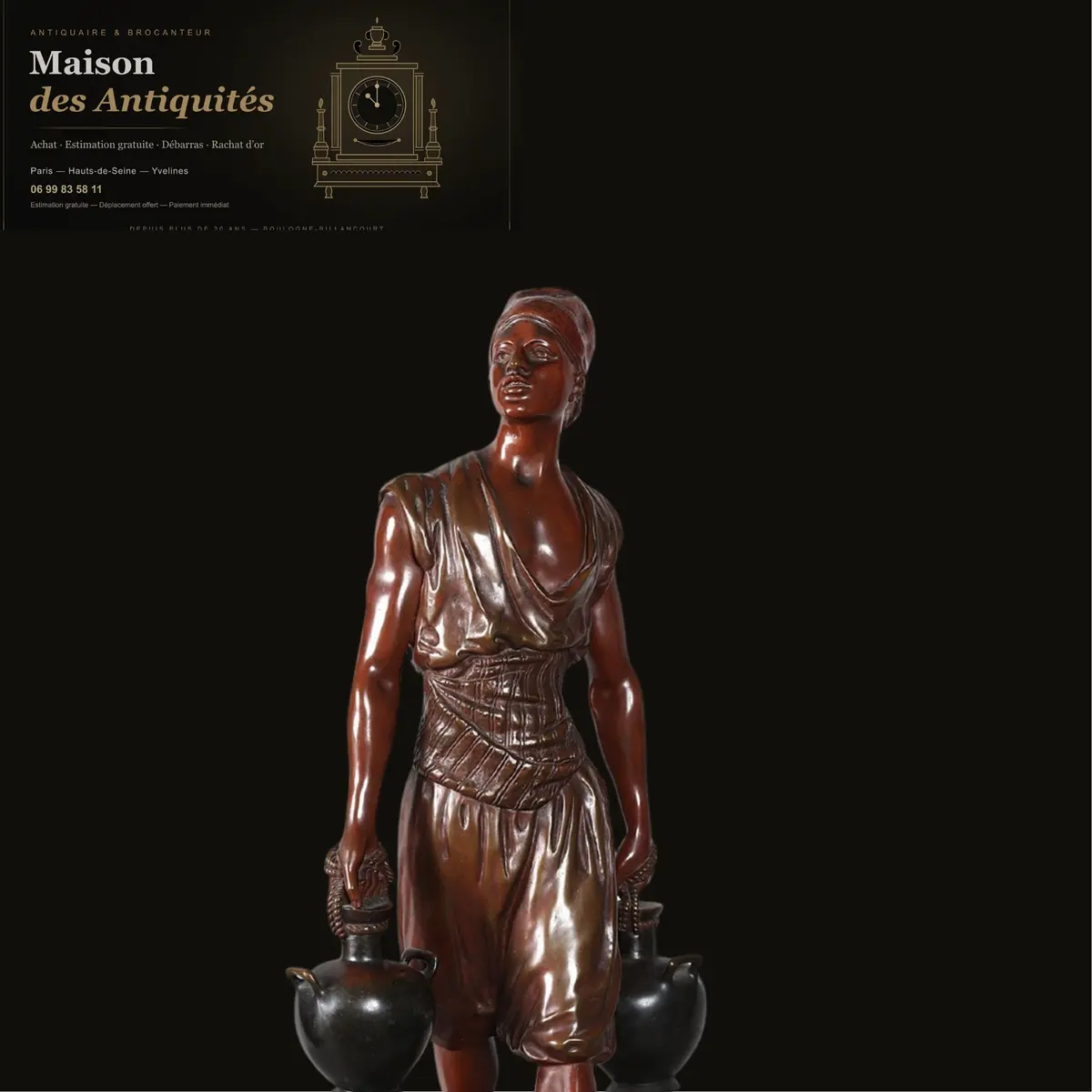Mise en vente aux enchères à Versailles — Maison des Antiquités